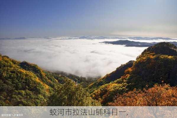 蛟河市拉法山铺科目一,