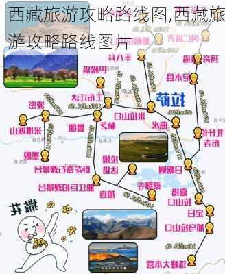 西藏旅游攻略路线图,西藏旅游攻略路线图片