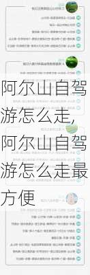 阿尔山自驾游怎么走,阿尔山自驾游怎么走最方便