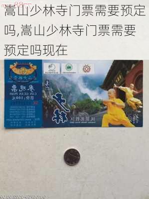 嵩山少林寺门票需要预定吗,嵩山少林寺门票需要预定吗现在