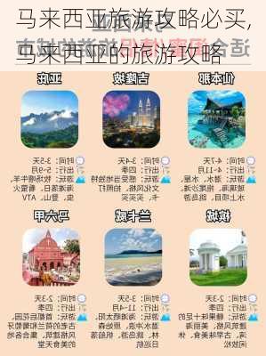 马来西亚旅游攻略必买,马来西亚的旅游攻略