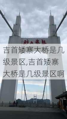 吉首矮寨大桥是几级景区,吉首矮寨大桥是几级景区啊