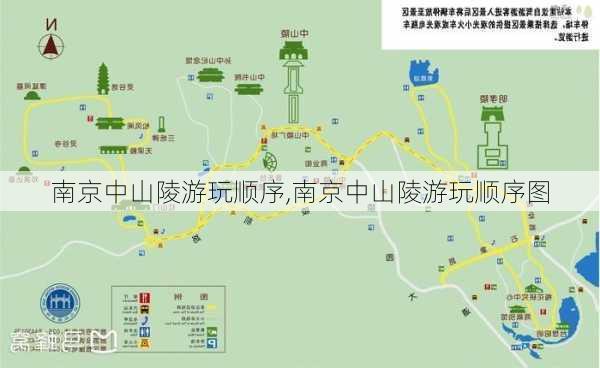 南京中山陵游玩顺序,南京中山陵游玩顺序图