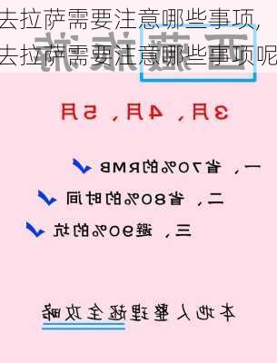 去拉萨需要注意哪些事项,去拉萨需要注意哪些事项呢