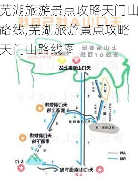 芜湖旅游景点攻略天门山路线,芜湖旅游景点攻略天门山路线图