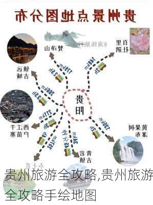 贵州旅游全攻略,贵州旅游全攻略手绘地图