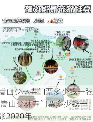 嵩山少林寺门票多少钱一张,嵩山少林寺门票多少钱一张2020年