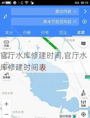 官厅水库修建时间,官厅水库修建时间表