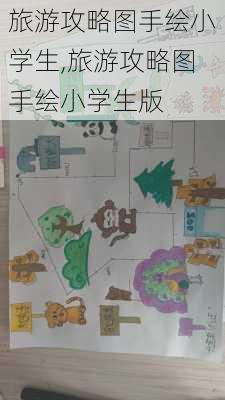 旅游攻略图手绘小学生,旅游攻略图手绘小学生版