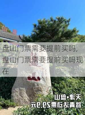 盘山门票需要提前买吗,盘山门票需要提前买吗现在