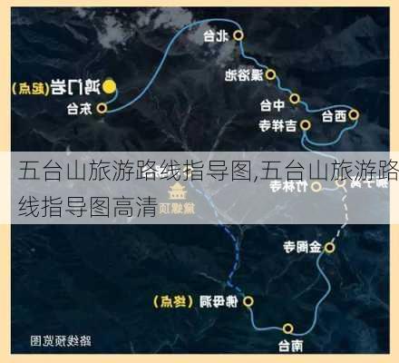 五台山旅游路线指导图,五台山旅游路线指导图高清