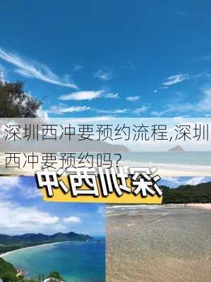 深圳西冲要预约流程,深圳西冲要预约吗?