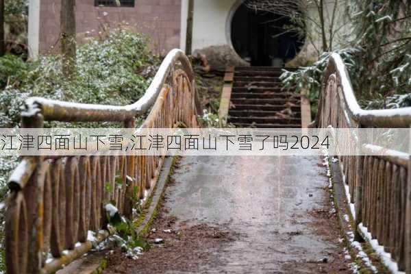 江津四面山下雪,江津四面山下雪了吗2024