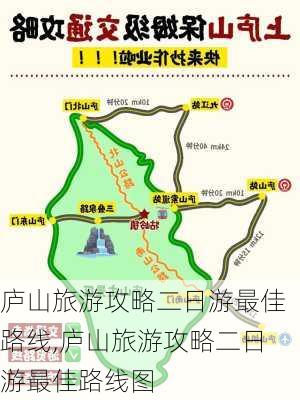 庐山旅游攻略二日游最佳路线,庐山旅游攻略二日游最佳路线图